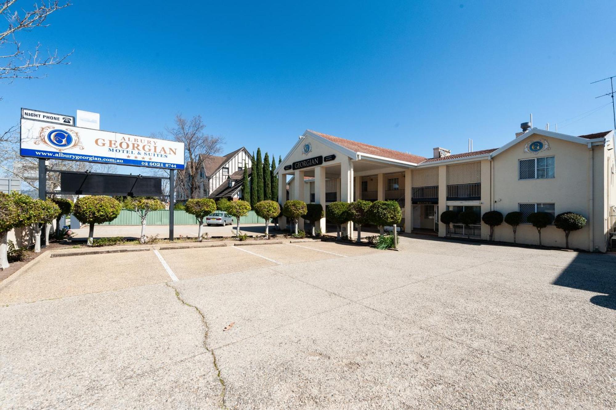 Albury Georgian Motel & Suites Exterior foto
